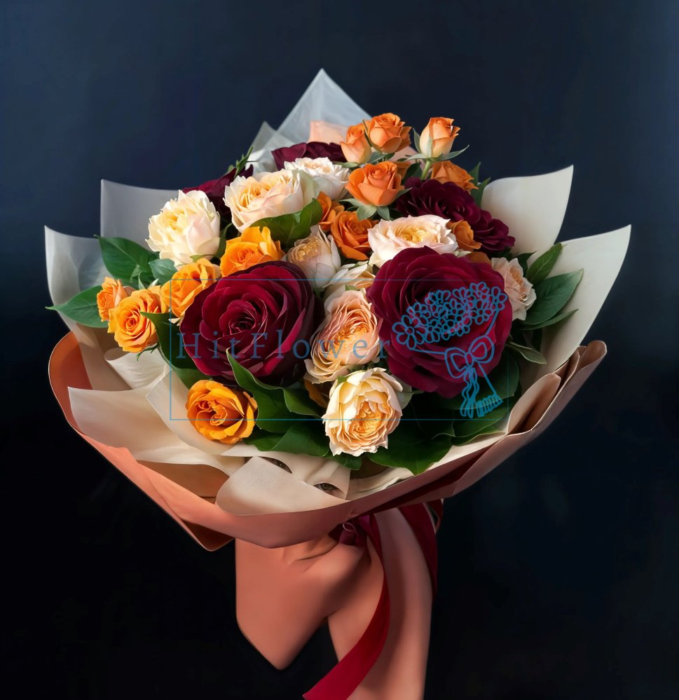 Букет Элегантная гармония Букет роз Элегантная гармония